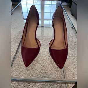 Kelly & Katie crimson heels